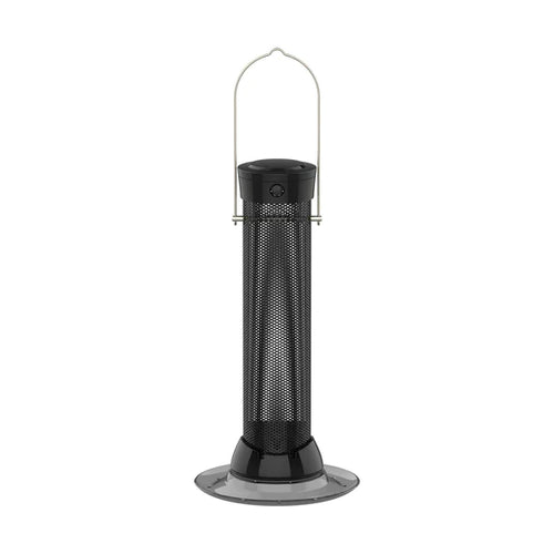 Classic Brands Droll Yankees® Onyx Clever Clean® Finch Screen Feeder with Easy Opening (Black, 13 inches)