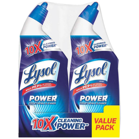 Lysol Power Toilet Bowl Cleaner (2 Pack)