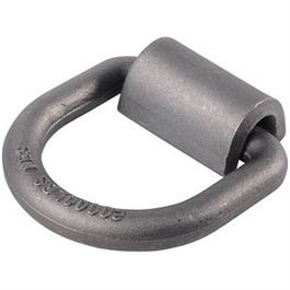 Surface Mount D-Ring Anchor, Weld On, 3/4-In.