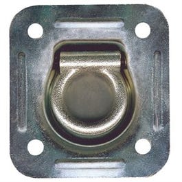 Square Flip Ring Anchor, Recessed, 4-7/16 x 4-13/16-In.