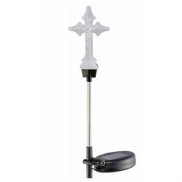 Solar Color-Changing Cross Stake Light