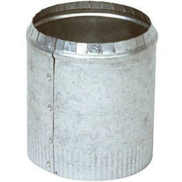 Top Collar, Crimped, Galvanized, 30-Ga., 3-In.