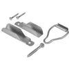 Screen Hangers & Latch, Mill-Finish, 3/8-In.