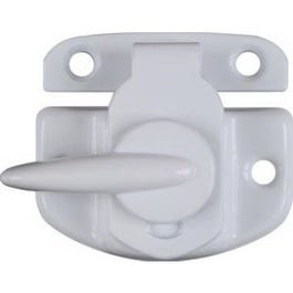 Window Sash Lock, Cam-Action, White