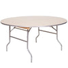 PRE 60 Round Metal Wood Table