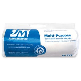 R6.7 Unfaced Multi-purpose Fiberglass Insulation, 5.33 Sq. Ft. Coverage, 2 x 16 x 48-In. Roll