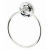 Rounded Towel Ring, Chrome