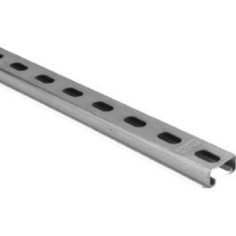 Super Strut Steel Channel, 10-Ft. x 1.625 x 13/16-In. x 14-Gauge