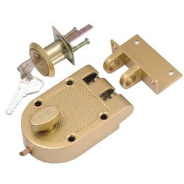 Single Cylinder Bolt Interlocking Deadbolt With Double Cylinder