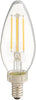 GE Classic LED Replacement Candle Bulbs (40 Watt Soft White B11 Deco 2 Pack)