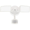 Halo Lumen Selectable White Square Head Motion Activated LED Floodlight Fixture
