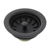 Danco 3-1/2 in. Basket Strainer Assembly in Matte Black