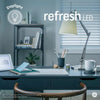 GE Refresh HD LED 100 Watt Replacement, Daylight, A19 General Purpose Bulbs (2 Pack)