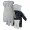 Fencing Work Gloves, Split Leather, Men's M