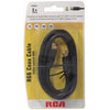 3-Ft. RG6 Black Coaxial Cable