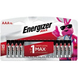 MAX Alkaline Batteries, AAA, 16-Pk.
