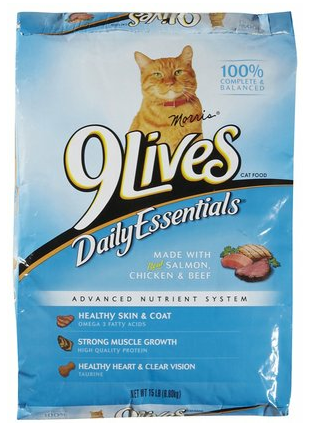 9 lives cat food best sale