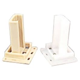 2-Piece Plastic Mobile Home Guide Rear Drawer Socket