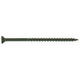 Deck Plus Wood & Deck Screws, Star Drive, Ceramic Green, #8 x 1-5/8-In., 75-Pk.