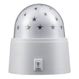 LED Star Rotating Projection Spotlight, 3-Watt