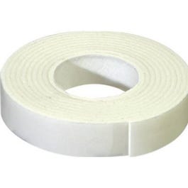Mounting Tape, Double-Sided Adhesive, White, 1/2 x 42-In.
