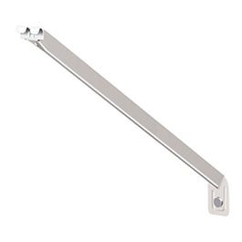 16-In. White Shelf Bracket