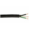 Black Service Cord, Oil-Resistant, 10/4 SJEOOW, 250-Ft.