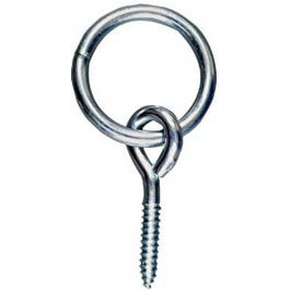 Hitching Ring, Zinc, 5/16 x 3-1/4-In.