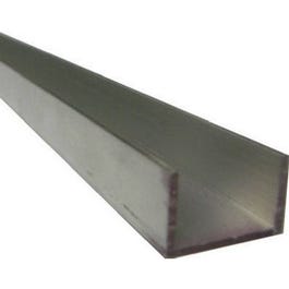 Aluminum Trim Channel, 3/8 x 48-In.