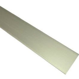 Flat Aluminum Bar, 1/16 x 1 x 48-In.