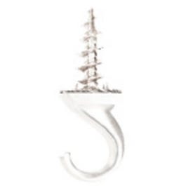 Driller Hook, White, 15-Lb.