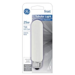 Frosted Tubular Light Bulb, 25-Watts, 5-5/8-In.
