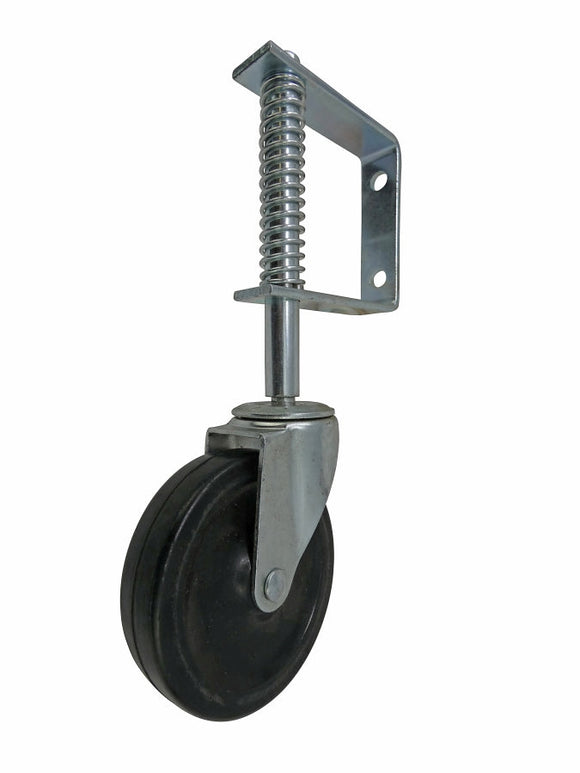 Shepherd Hardware 4-Inch Spring Loaded Gate Caster, 125-lb Load Capacity