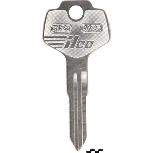 ILCO Nissan Nickel Plated Automotive Key, DA25 (10-Pack)