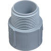 Carlon 1-1/4 In. Male Threaded & Socket Terminal Adapter