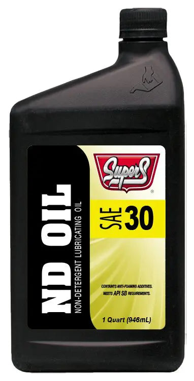 Super S Non-Detergent SAE 30 Engine Oil 1 Quart